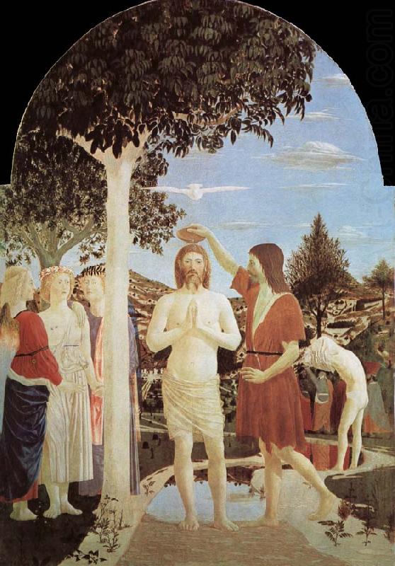 Piero della Francesca The Baptism of Christ china oil painting image